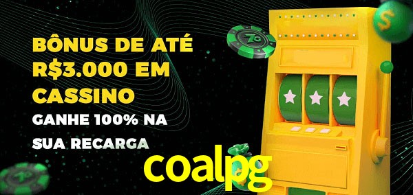 coalpg melhor bônus de depósito